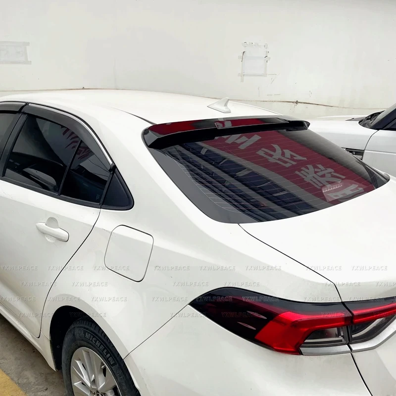 For Toyota Corolla 2019-2023 Spoiler High Quality ABS Material Primer Color Rear Window Roof Spoiler Body Kit Accessories