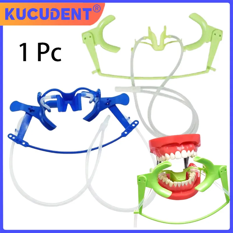 

Dental Nola Mouth Opener Adjustable Lip/Cheek Retractor with Saliva Aspirator for Oral Dry Field Procedures for Tongue Expansion