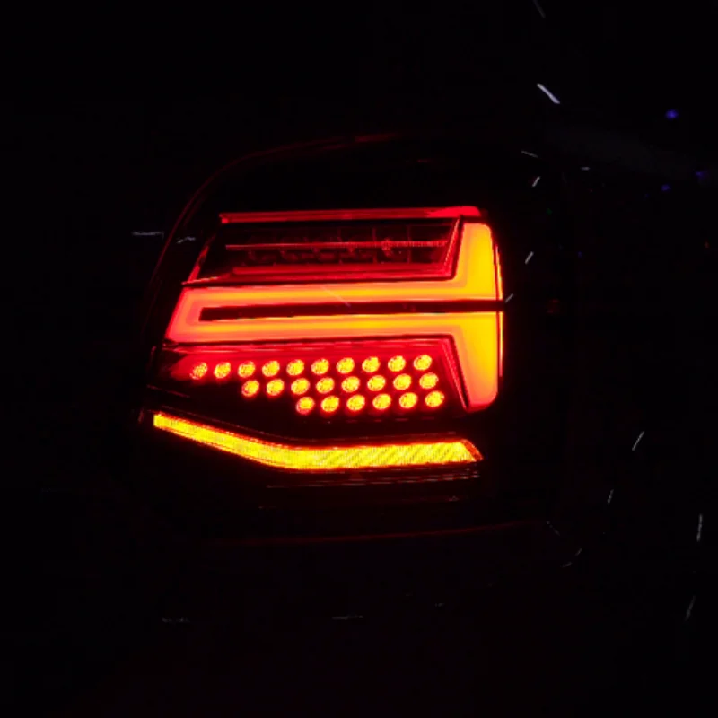 Car TailLights For VW POLO LED Tail Light 2011-2018 Rear Stop Lamp Brake Signal Reverse Automotive Accessories
