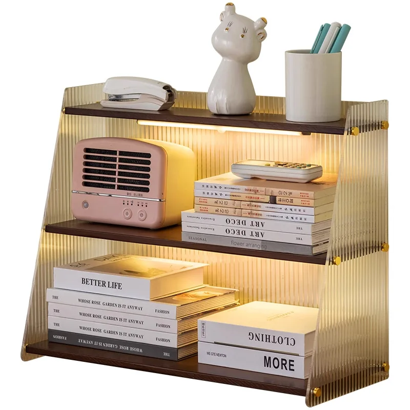

Children's desktop bookshelf Bookcase on desk Simple small bookshelf Living room Study storage