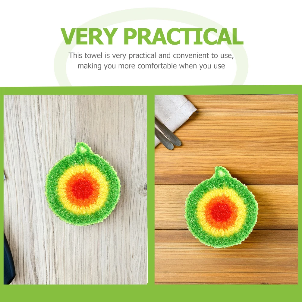 

5 Pcs Dish Towels Cloth for Car Window Cleaning Dishcloth Kitchen Microfiber Cars Reusable Washable Sponges Thicken