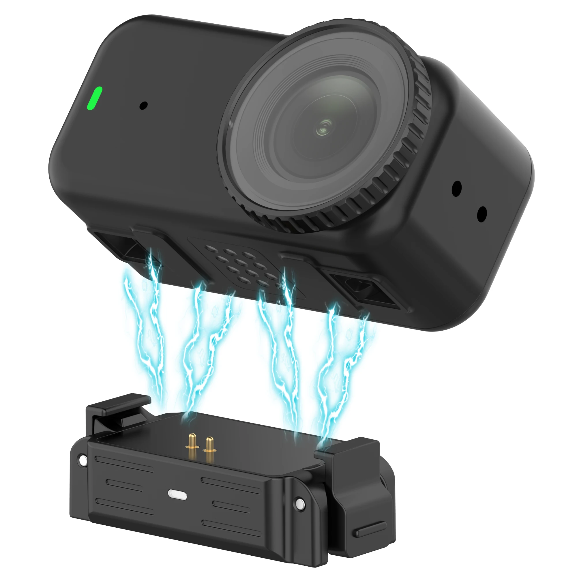 

Магнитное крепление-адаптер для быстрой зарядки для DJI Osmo Nano, с резьбовым отверстием 1/4, складное основание адаптера для аксессуаров Nano