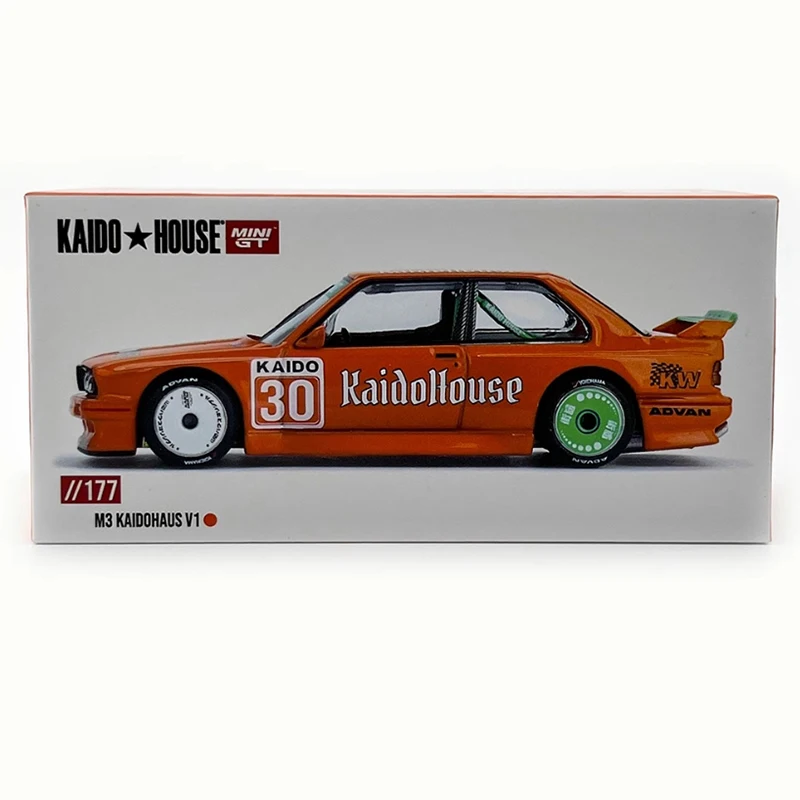 

Kaido House 1:64 #177 M3 V1 Alloy Car Model Static Collection Decorated Holiday Gifts Toys