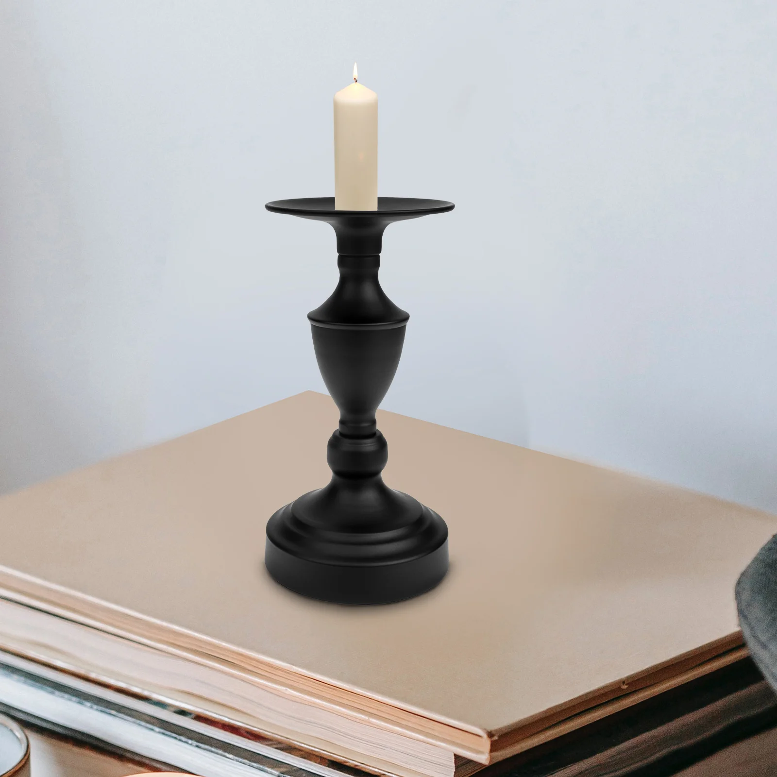 

1pcs Iron Holder Simple Candlestick For Home Bar Restaurant Wedding Party Decor Iron Candleholders Premium Workmanship
