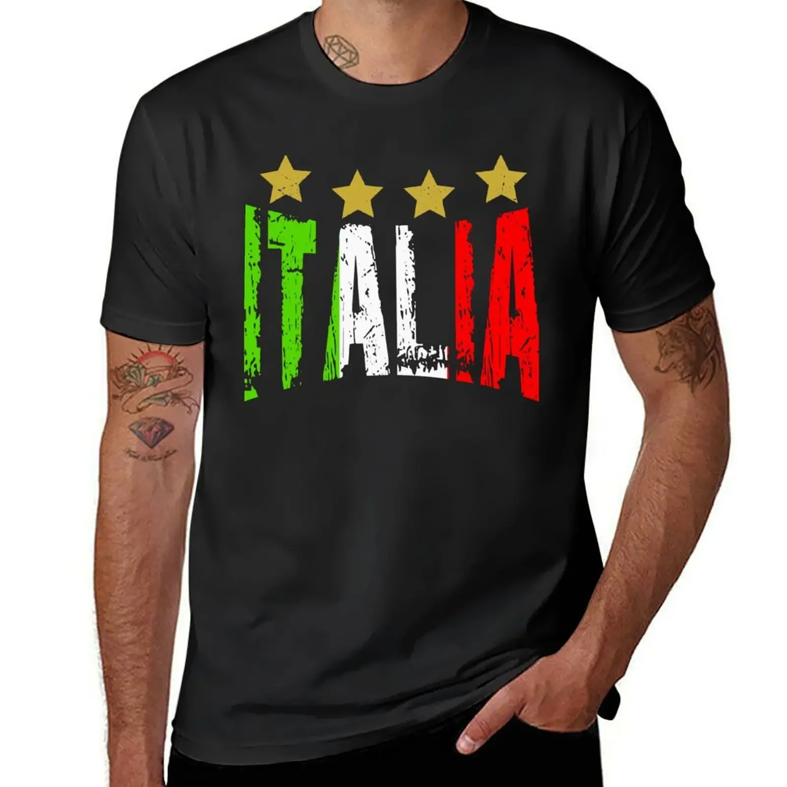 Squadra Azzurra soccer italia T-Shirt summer tops vintage t shirts korean fashion vintage t shirt men