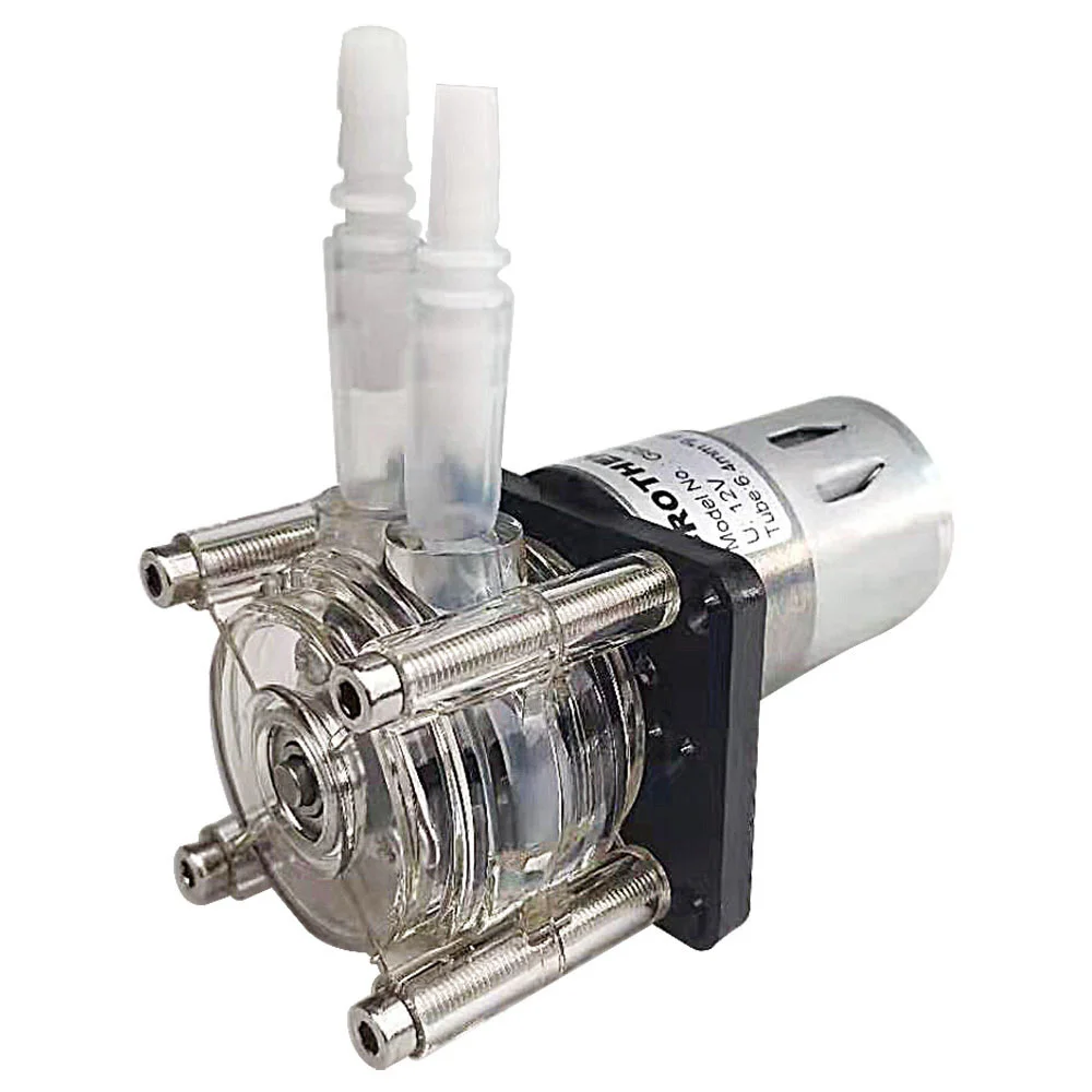 

DC 12V/24V High Flow Peristaltic Pump Dosing Pump Hose Pump Vacuum Pump For Aquarium Lab Analytical Water Easy To Install