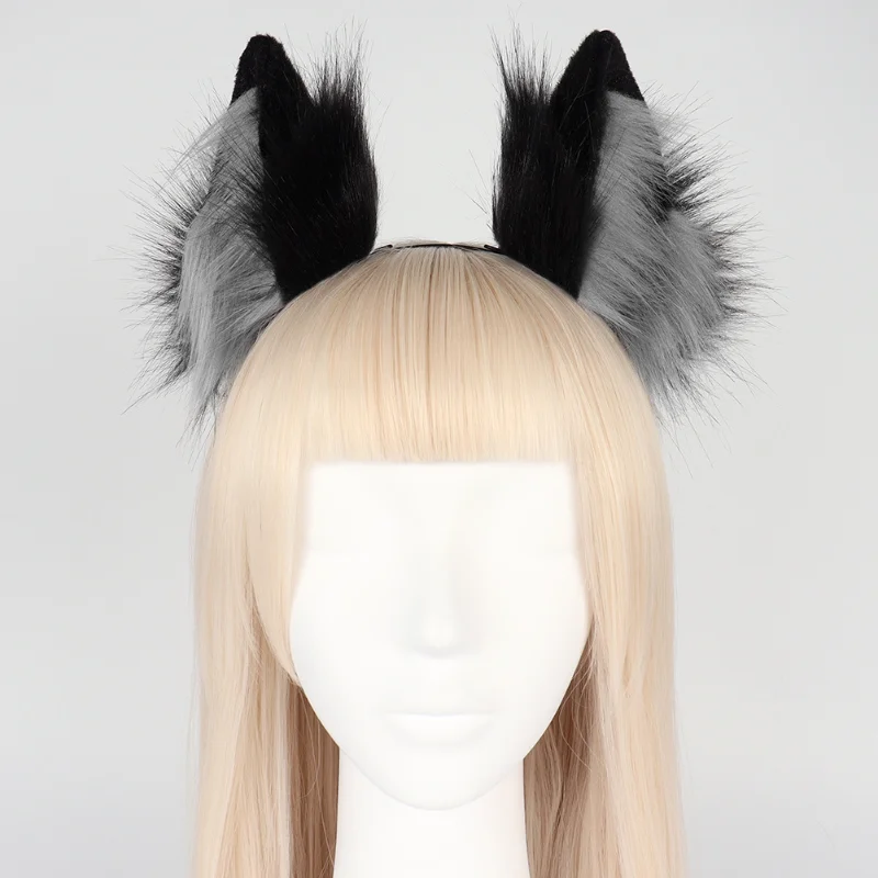 Anime Wolf Oren Hoofdband Sexy Vos Oren Hoofdtooi Cosplay Accessoires Jk Girl Halloween Party Comiccon Cosplay Rekwisieten Hoofddeksels