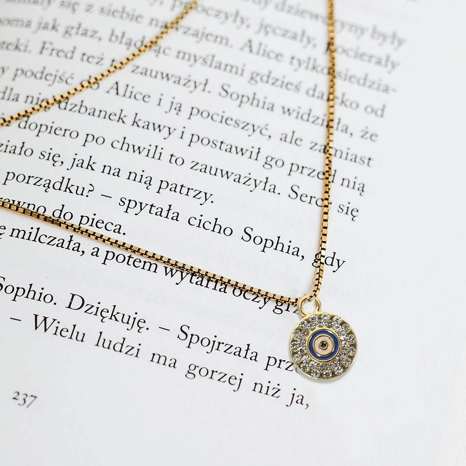 

40 Pcs Pendant Evil Necklace Pendants Eyes Charms Necklace Bracelet Keychain Decor Small Jewelry Supplies