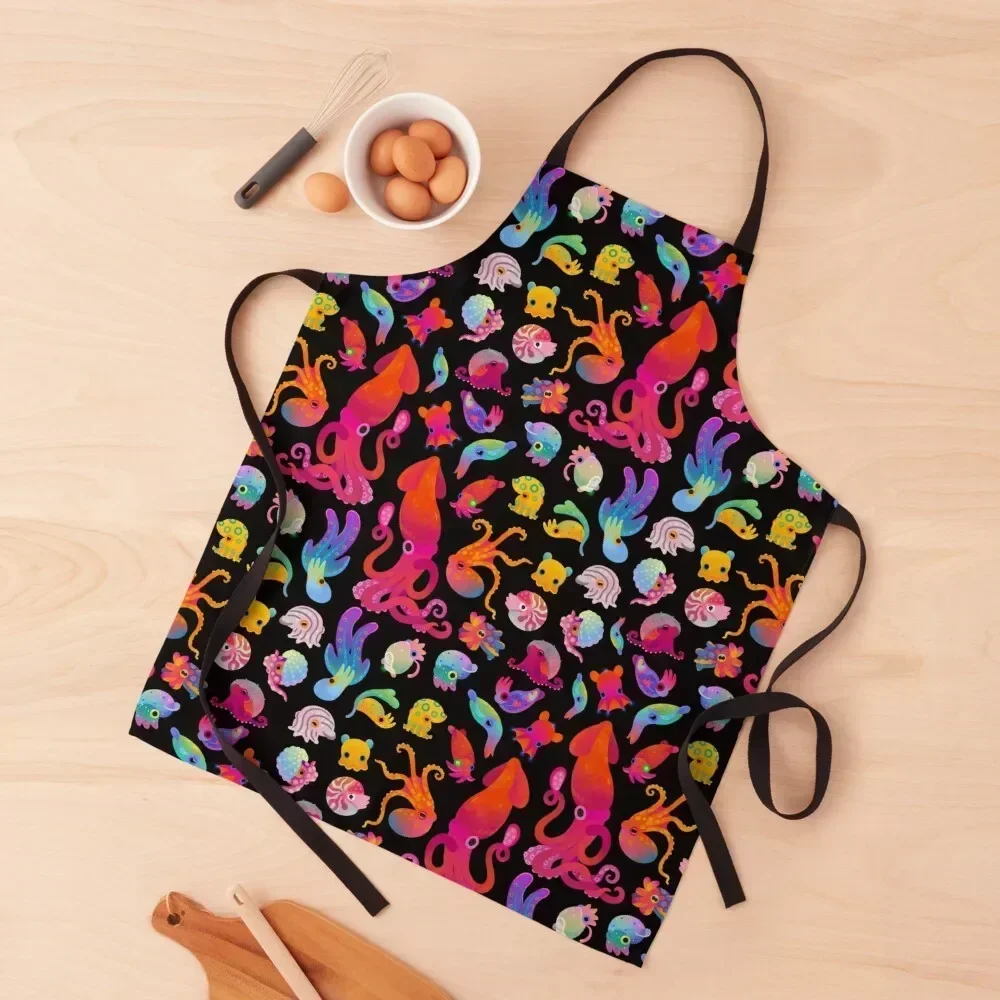 

Cephalopod Apron christmas decoration Kitchen For Women Woman Kitchens Art Apron