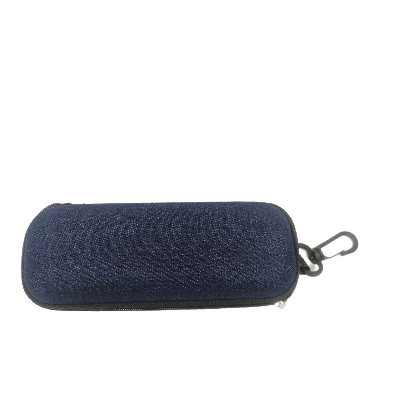 1PC  2025 New EVA Oxford Cloth Pressure resistant Sunglasses Box Zipper Bag Hook Black