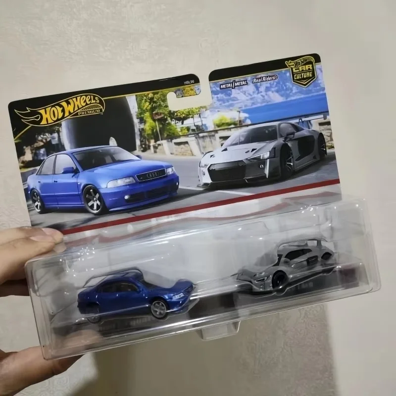 Nouveau véritable Hot Wheels voiture Culture 2 Pack ensemble 2024 1/64 moulé sous pression véhicule Premium recueillir modèle voitures recueillir jouet cadeaux de vacances