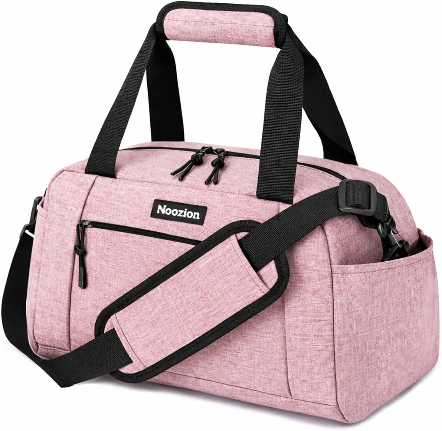 

Noozion 14 inch Small Gym Bag for Women & Men, Lightweight Carry On Mini Duffle Bag with Multiple Pockets, Sports Bag for Travel and Workout.
