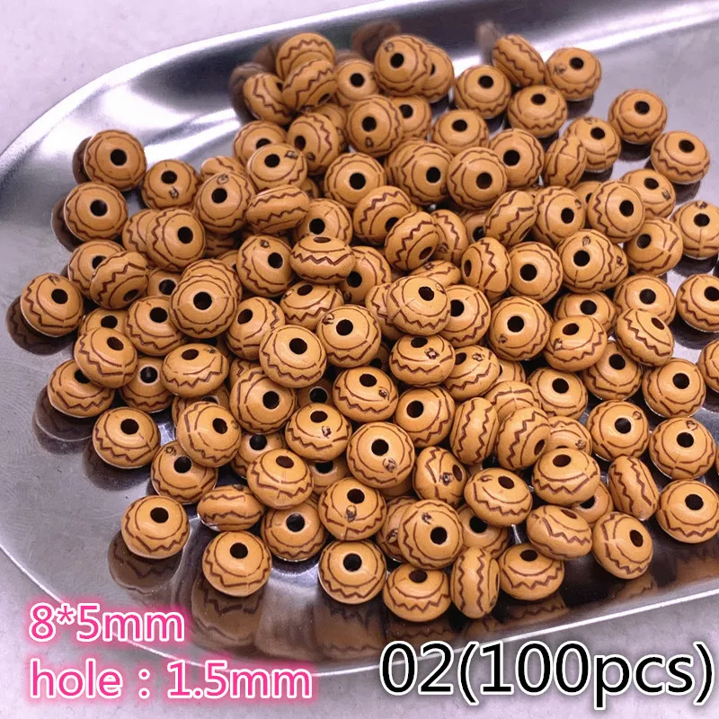 10-100pcs Imitation retro Acrylic Beads for Children Children Beads for Jewelry Making DIY Handmade Bracelets Necklace