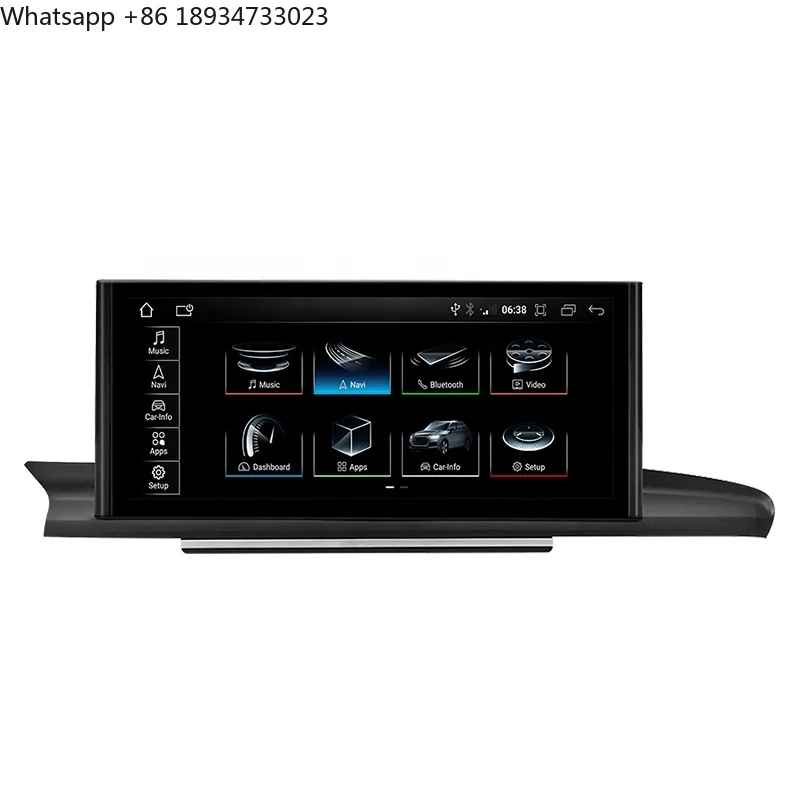 Android 12 Touch Screen Car Radio Auto Audio GPS Navigation Headunit for Audi A6 C7 A7 2012-2018