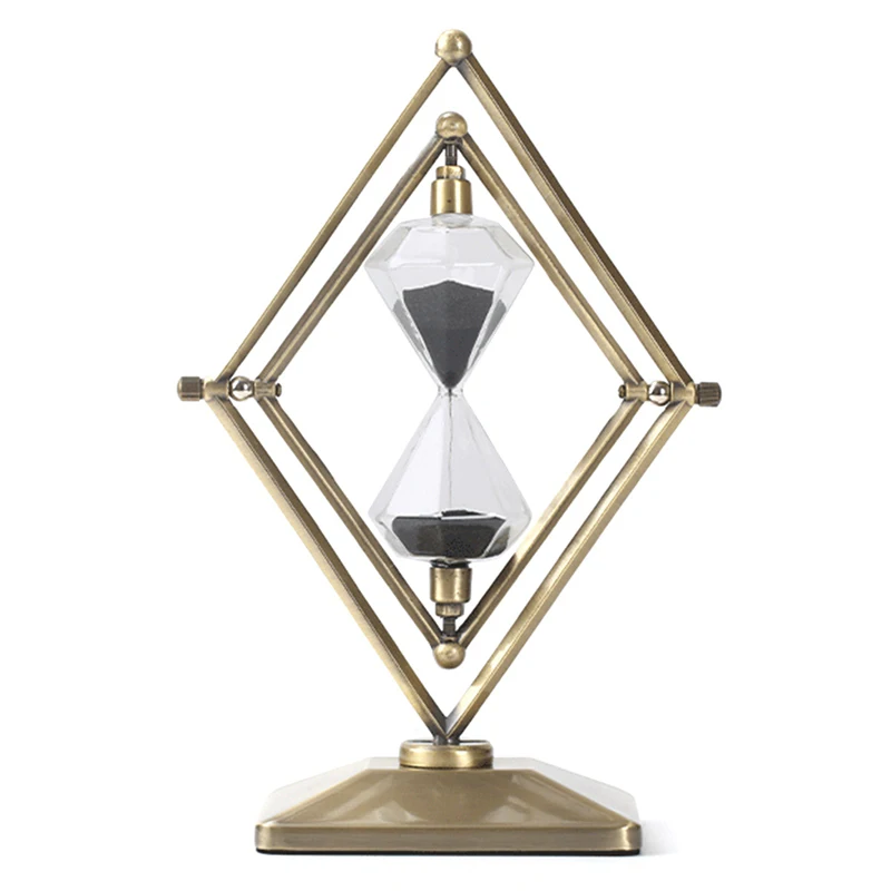 Hourglass Sand Timer, Glass Hourglass Timer, Sandglass For Classroom, Home, Kitchen, Office Decoration