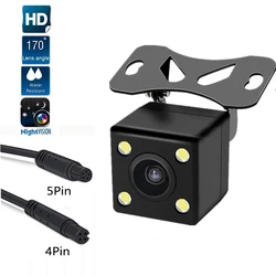 Dashcam Reversing image camera Four pin five pin 1080P HD LED waterproof night vision reversing camera