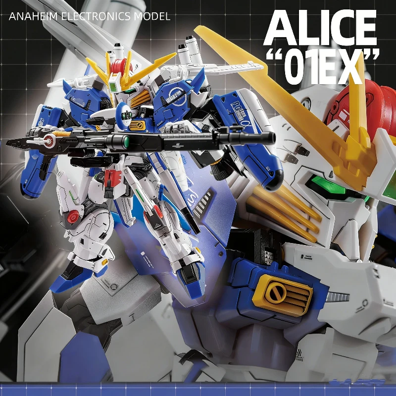 

Anaheim MGSD EXS Alice-01 EX Assembly Model Kit Q Version Mecha Action Figure With Explosive Armor Collectible Model Toy Gift