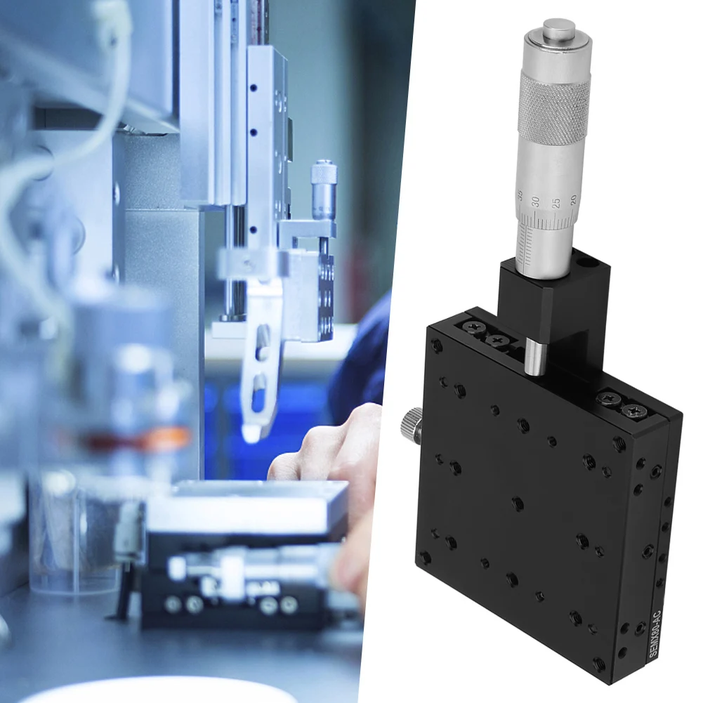

SEMX80-AC X Linear Stages X Micrometer Manual FinE tuning Roller Precision Linear Stages 80*80mm FinE tuning Linear Stages