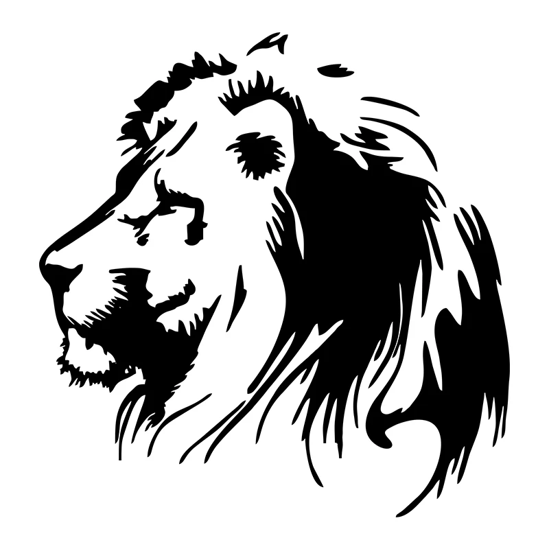 G107 Aliauto Personality Car Sticker Meditation Lion Automobiles Motorcycles Accessories Vinyl Decal for Peugeot Skoda