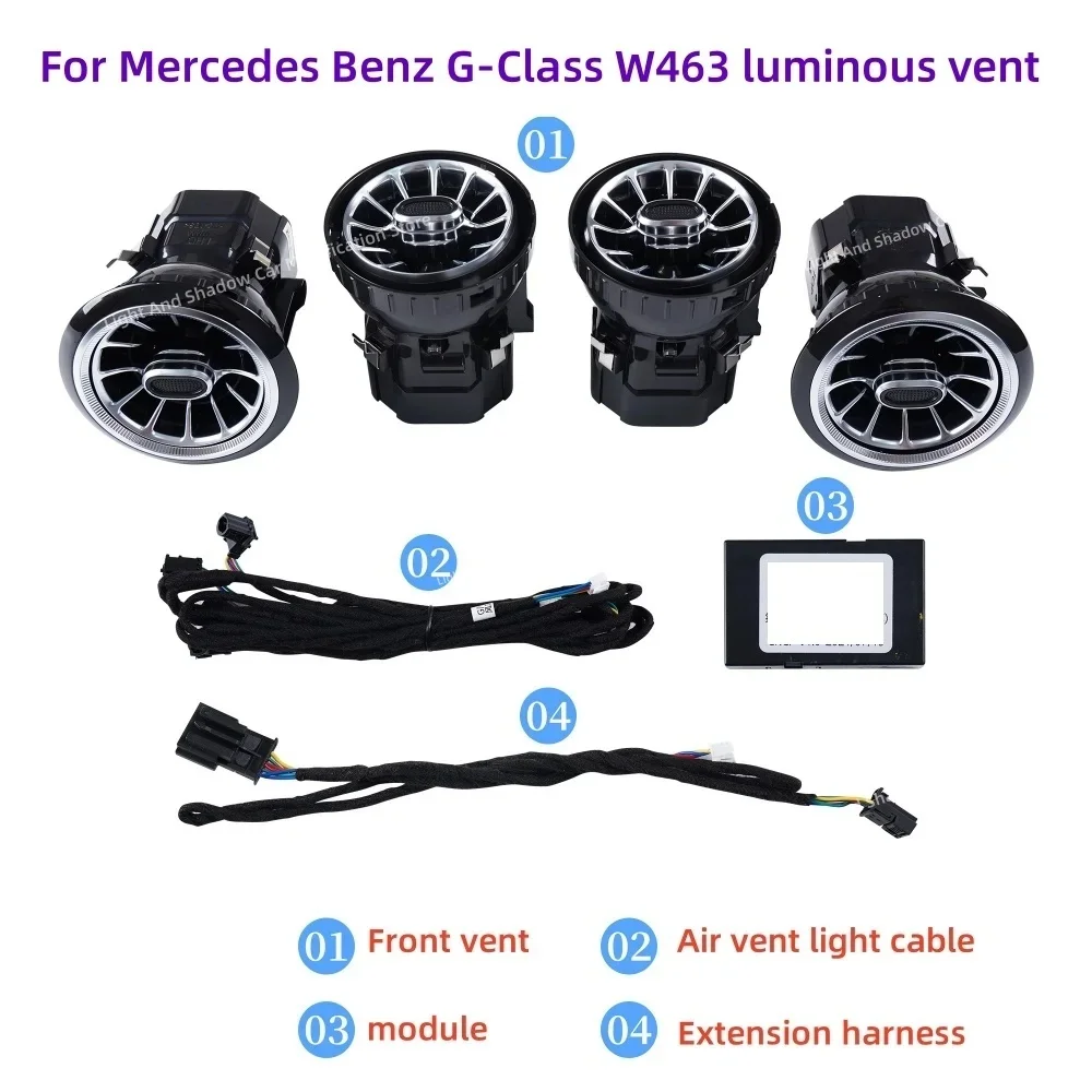 

Для Mercedes-Benz G-класса W463: Новая декоративная подсветка спинки сиденья с 64 цветами, модификация для создания атмосферного освещения