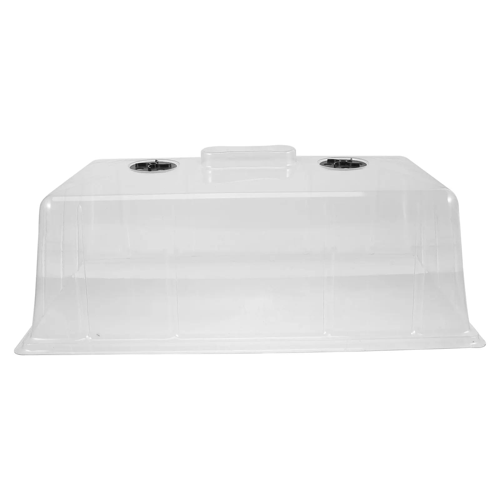 

Plant Tray Dome Lightweight Durable Gardening Moisturizing Cover Germination Box Nursery Pots Plastic Planter Vegetable Frost