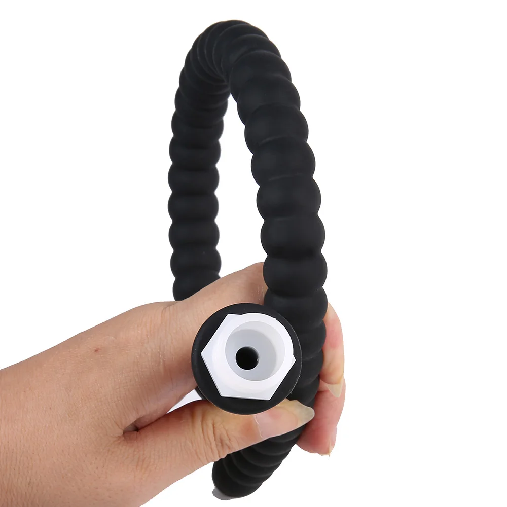 أنبوب دش شرجي من السيليكون للنساء والرجال ، ألعاب جنسية ، سدادة دش للمؤخرة ، حقنة شرجية ، معوية ، نظيفة ، مهبلية وشرجية ، لعبة للكبار ، 3 أحجام #3
