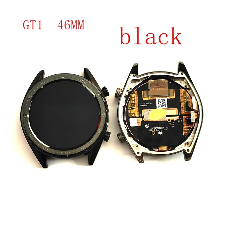 For Huawei Watch GT1 46mm Lcd Screen Touch Glass Digitizer Frame Full set FTN-B19