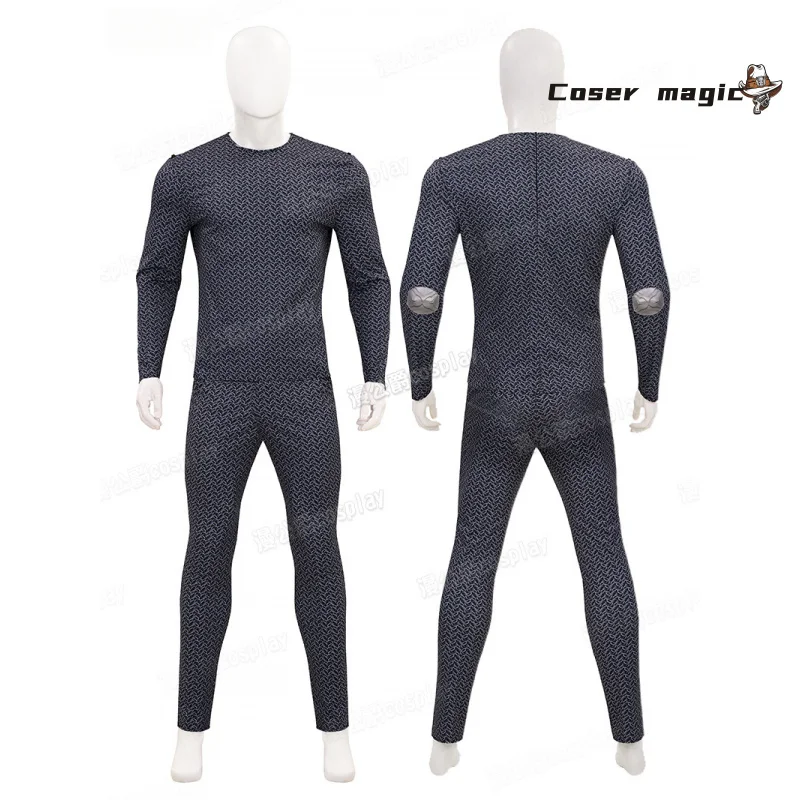 닥터 두옴 코스프레 의상 디럭스 아머 슈트 점프수트 망토 마스크 남성 빅터 폰 두옴 롤플레잉 유니폼 할로윈 파티 의상