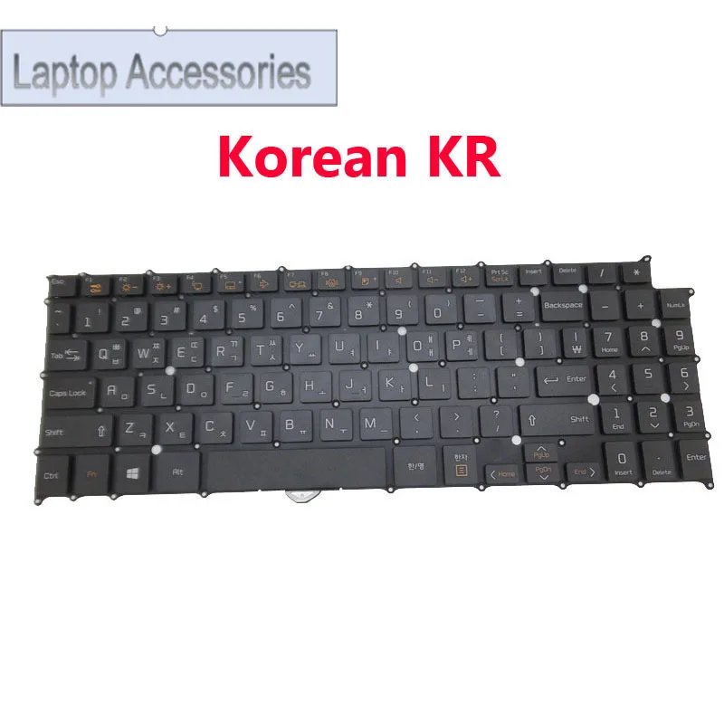 F Black Laptop Keyboard For LG 15Z960 15Z960-A 15Z960-G 15Z960-T 15ZD960 15Z975 15Z975-G 15Z975-U Korean KR No Frame New