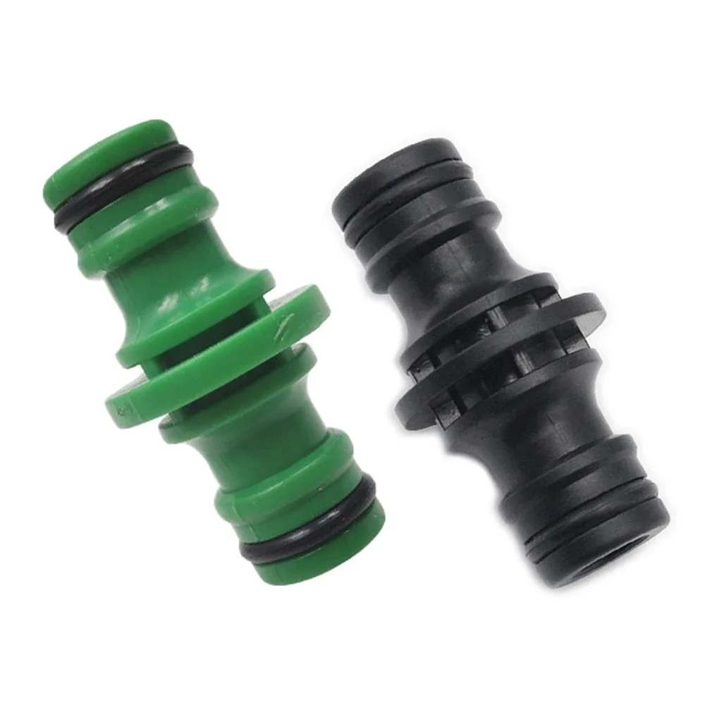 Conector de manguera de jardín de 2 vías, acoplador macho para grifo de agua de 1/2 pulgada, equipo de riego, conector de manguera para jardín