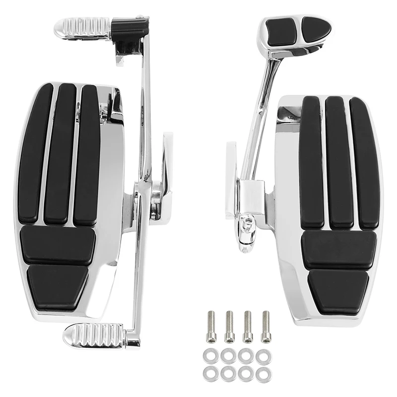 Floorboard Brake Lever Pedal Kit For Honda Gold Wing 1800 2001-2017 F6B Valkyrie Driver Motorcycle