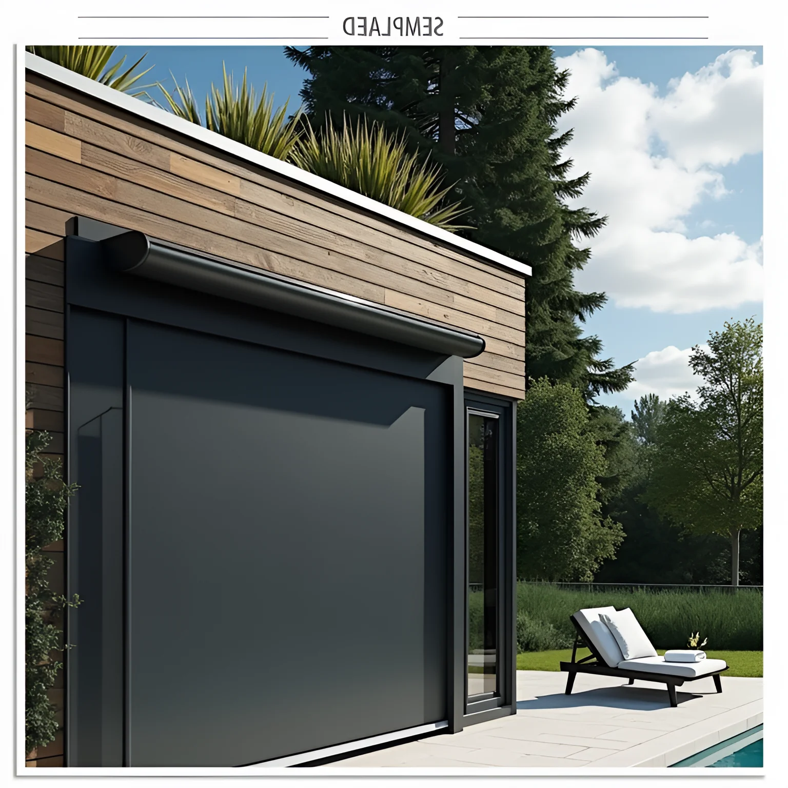 Bestseller Modern Automatic Roll Window Curtains New Bluetooth Roller Shutters for Outdoor Electric Format Vertical Smart Blinds