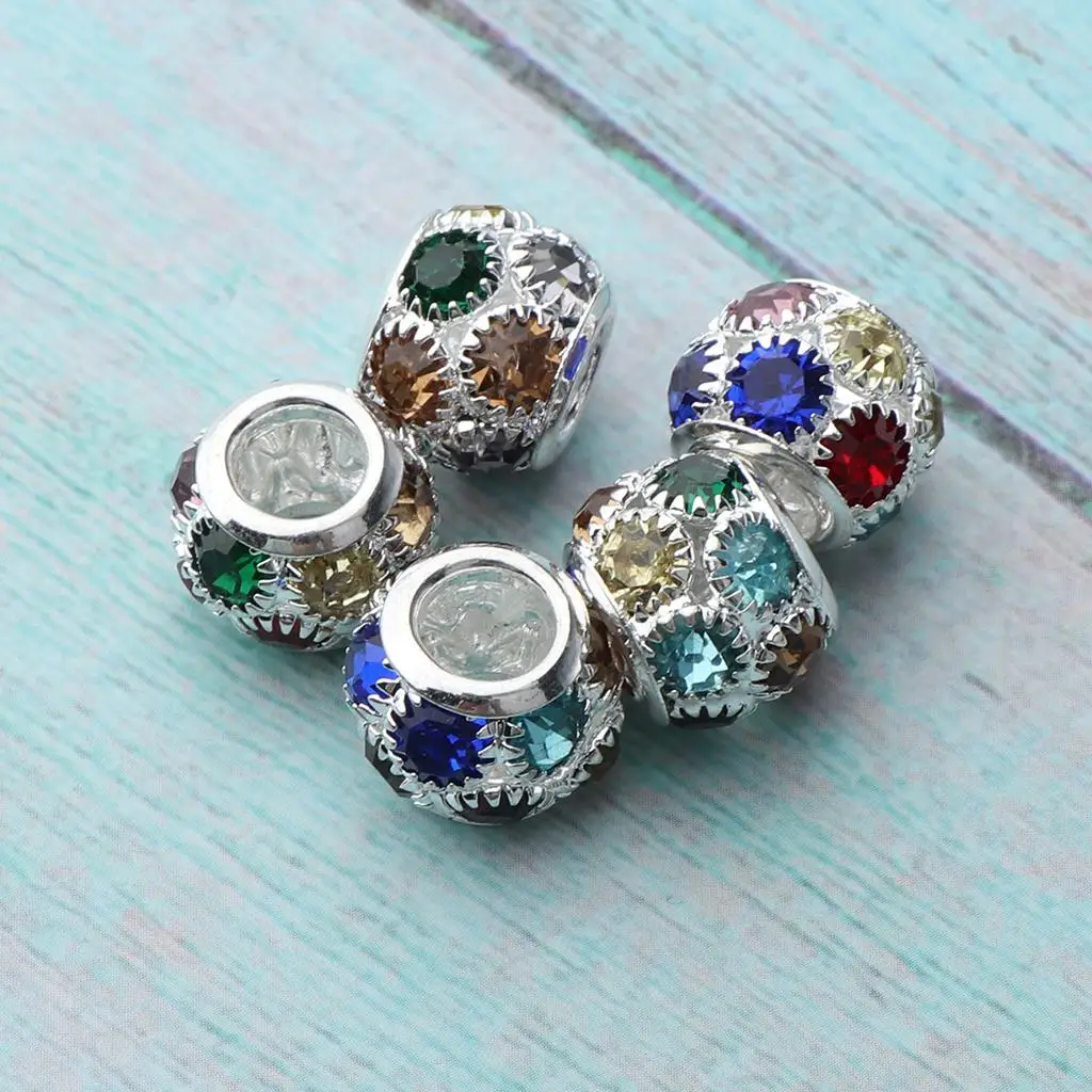 

5pcs Metal DIY Dreadlock Hair Bead Hair Braid Rings Cuff Clips Jewelry Decor