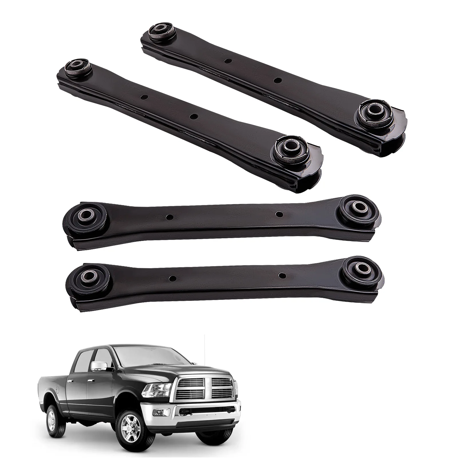 

Upper & Lower Control Arms Suspension For Ram 3500 2003-2009 Ram 2500 2003-2010