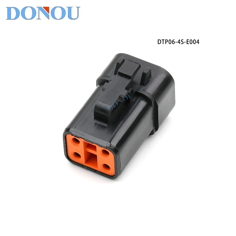 DTP06-4S-E004 Automotive engineering vehicle waterproof connector 4-hole wiring harness connector DTP04-4P-E004