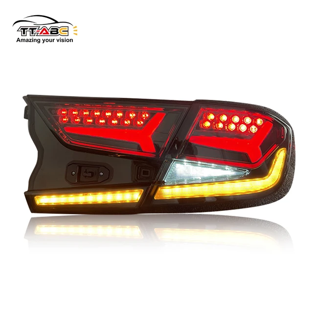 

TT-ABC New Design Tail Light for Honda Accord X 2018 2019 2020 Modified Car Light Rear Bumper Lamp Smoked