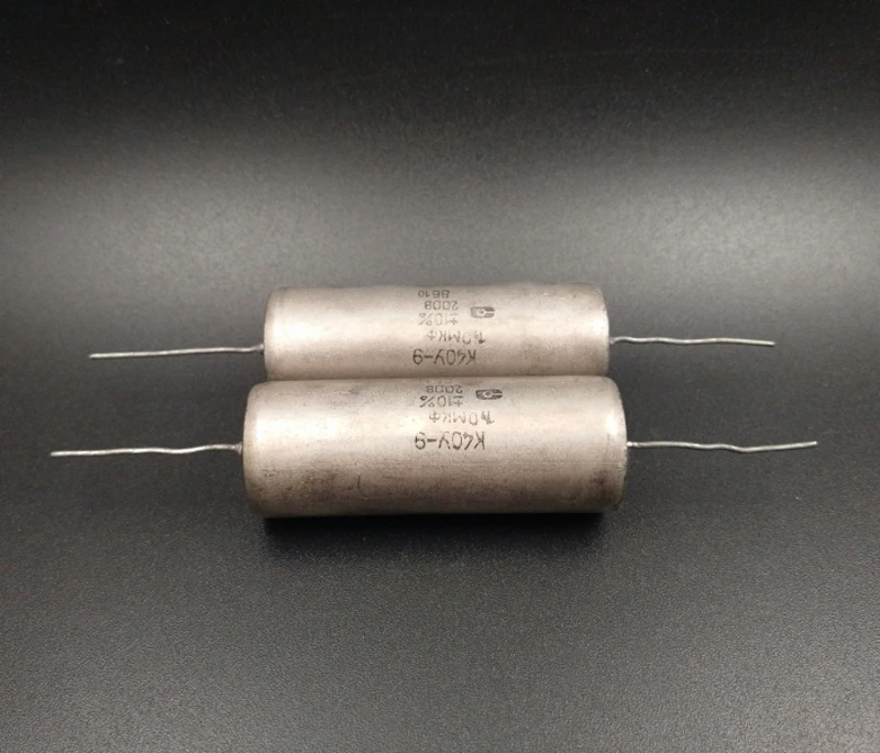2Pcs 1uF 200V oil immersion, coupling, speaker frequency division capacitor