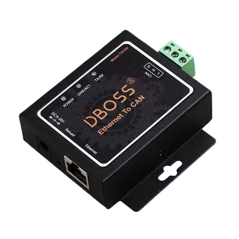 Bidirectional Converter CAN To Ethernet CAN1 CAN2 RS485 Communication 83CF