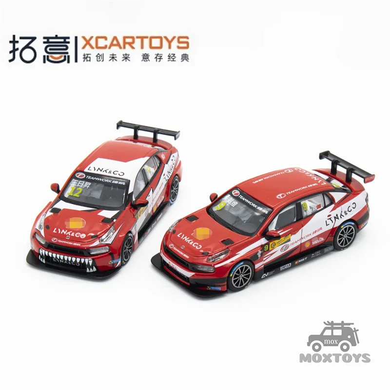 

XCarToys 1:64 Teamwork Lynk & Co Racing No.12-TCR China 2023 / No.9-TCR Asia 2022 Diecast Model Car