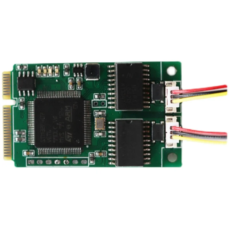 Dual MiniPCIE To CAN Interface Card USB To CAN Expansion Bus Analysis and Debugging USB CAN Module