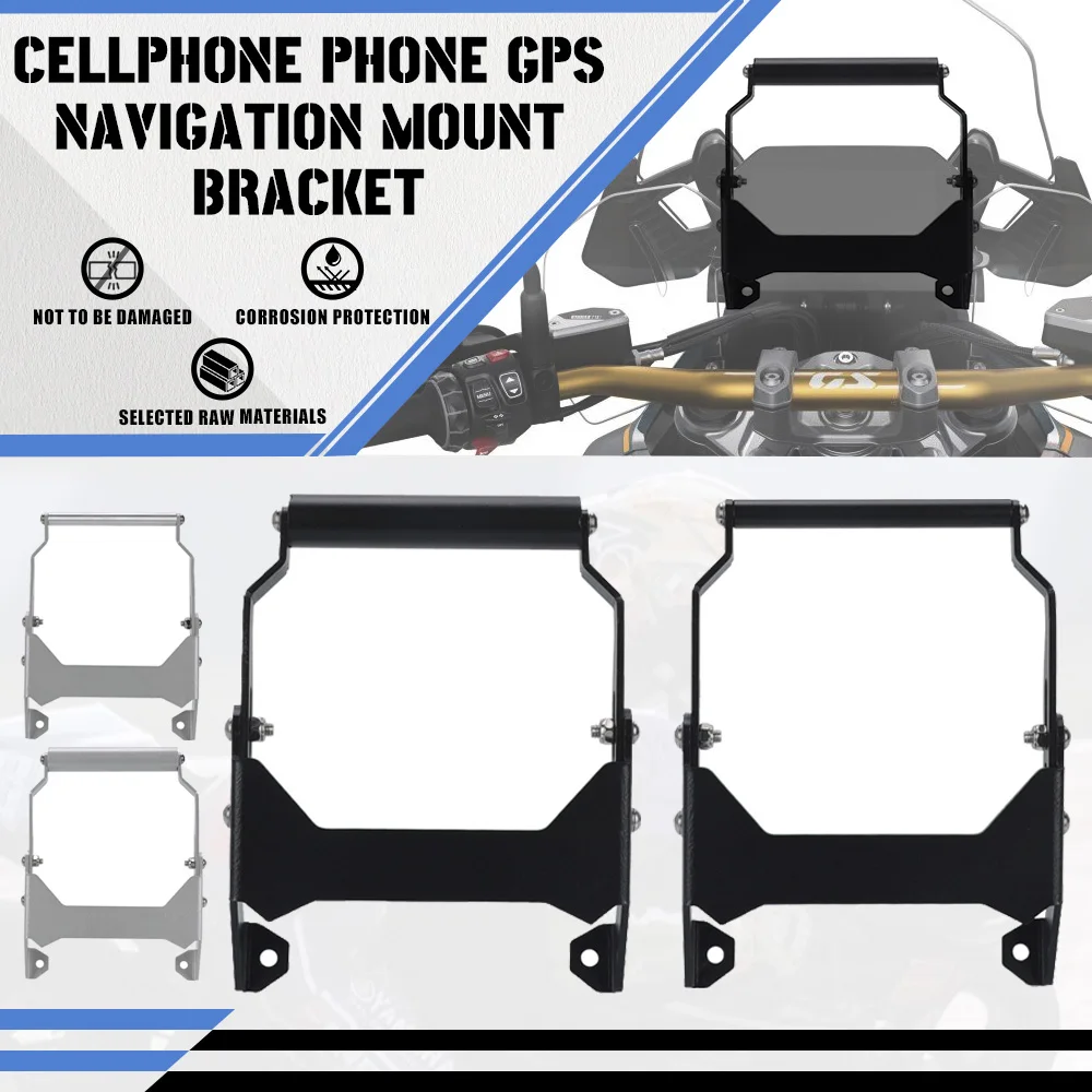 

For BMW R1300GS Adventure / R1300 GS Trophy / R 1300GS TE 2023 2024 2025 CNC Phone GPS Navigation Mounting Bracket Plate Holder