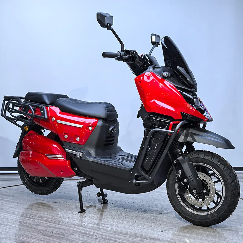 2026 Newest Fast Speed 2000W Motor 12 Inches Fat Tires Electric Motorcycle for Adults