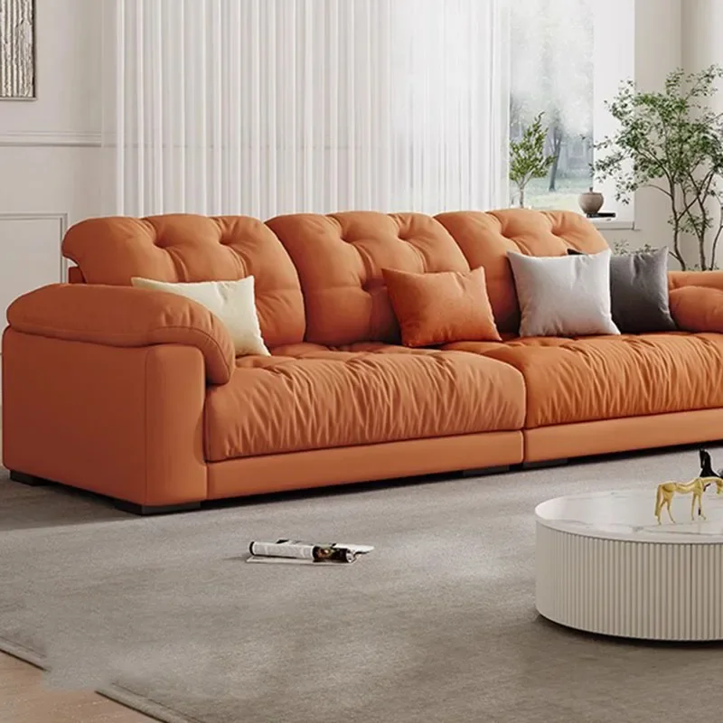 

Elegant Combination Fancy Sofa Soft Lazy Relax Modern Living Room Sofa Cloud Italiano European Salon Meuble Home Furniture