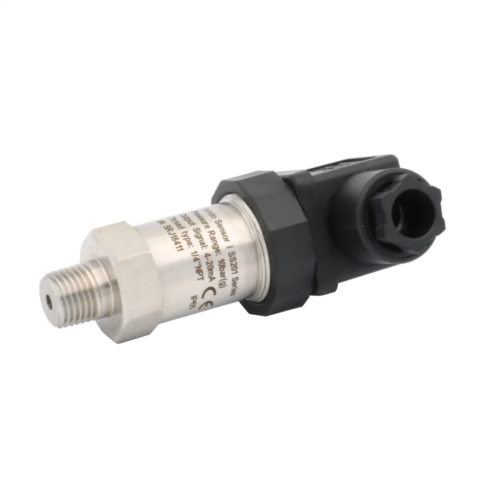 Drucktransmitter Mit Flachmembran – 0–10 Bar, 0–10 V, G1/2“ – Für Industrielle Druckmessung, 24 V DC