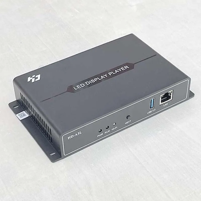 HD-A3L Plein document LED Panneau Vidéo Mur USB Port Contrôleur Téléphone Portable WiFi Lecture Boîte LED Écran D'affichage Signe Illuminé