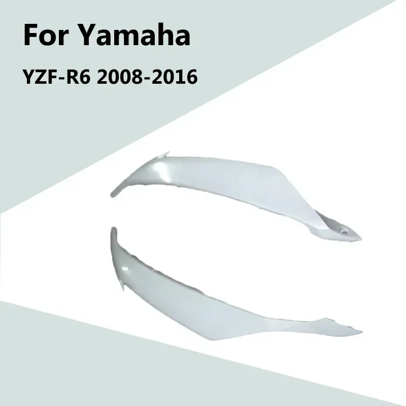 For Yamaha YZF-R6 2008-2016 Unpainted Bodywork Left and Right Side Cover ABS Injection Fairing Motorcycle Accessories