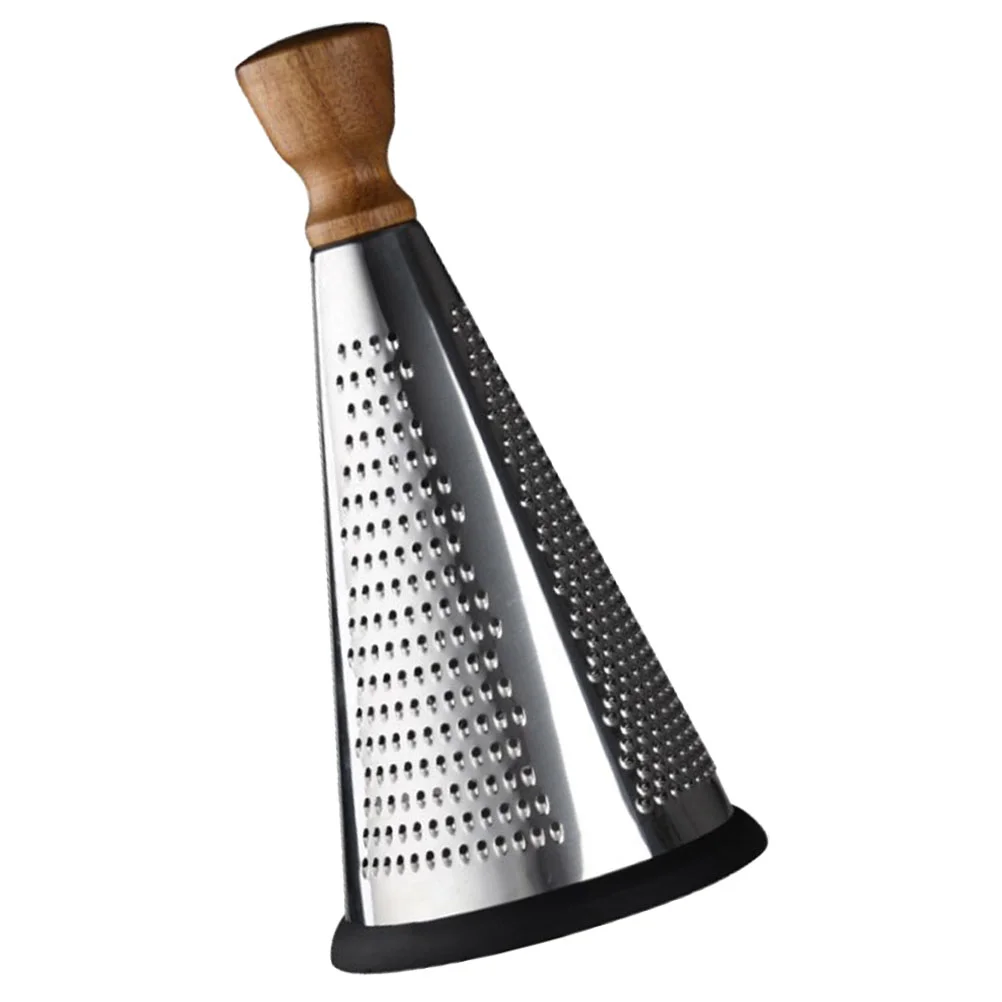 

Cone Grater Cheese for Home Multipurpose Tools Mini Truffle Kitchen Accessory Stainless Steel Household with Handle Cone-shaped