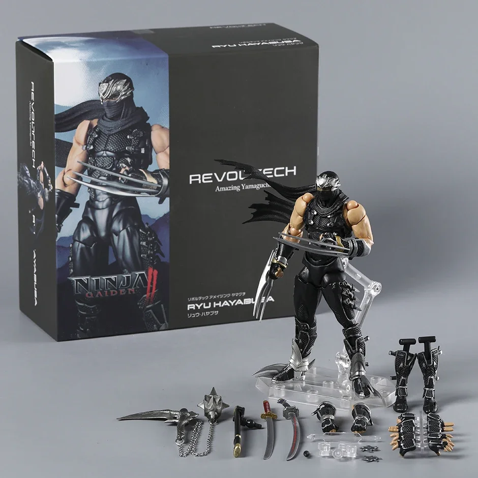 

Instant Shipping Top Seller Ryu Hayabusa Ninja Gaiden Action Figure | Amazing Yamaguchi Articulated Joints In Stock Ideal Gift