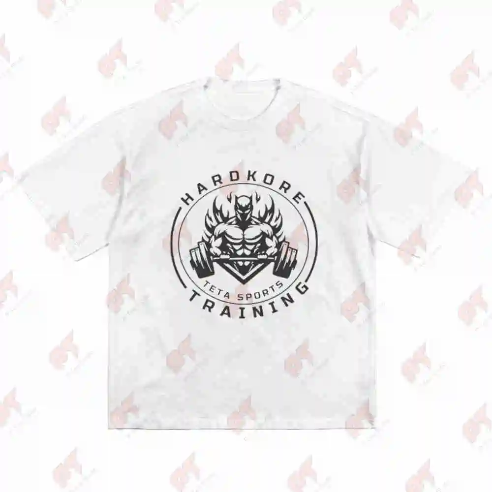 Rag Top For Training Short Sleeve Tee 100% Cotton T-Shirt