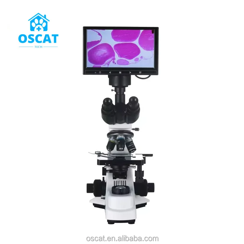 Veterinary Equipment Pet Medical Veterinary Microscope Built In Imaging System Wireless Standard Operation For Pet Clinic